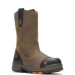 hombres L24N82 Wolverine marrón pala lx impermeable carbonmax 10" wellington - Imagen 2