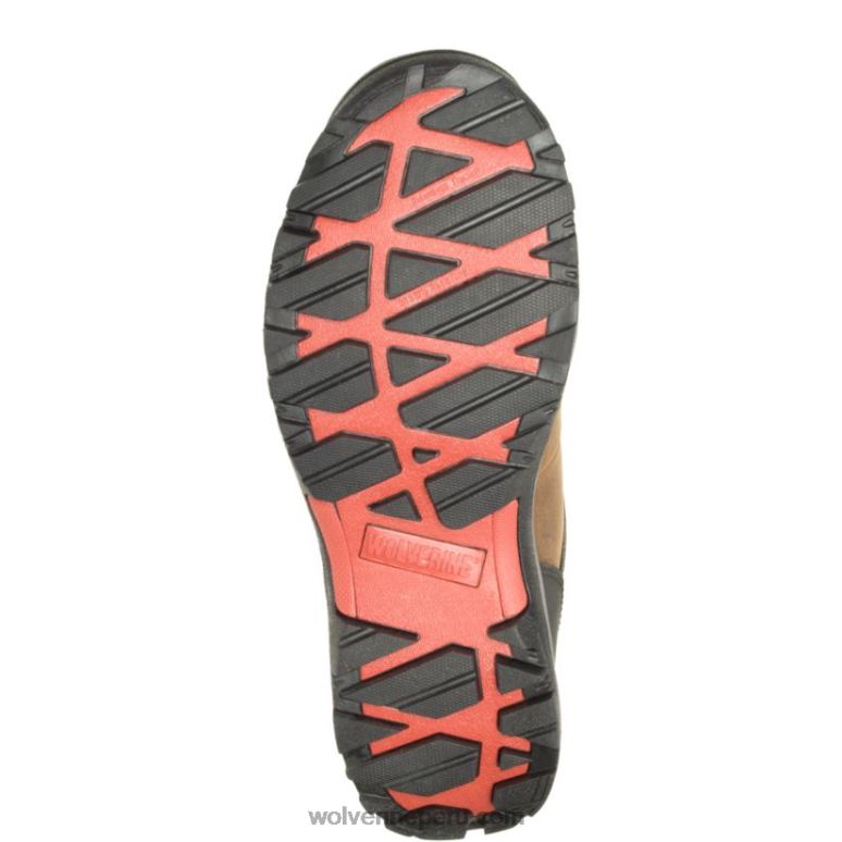 hombres L24N86 Wolverine centavo bota de trabajo chisel de 6" con punta de acero - Imagen 5