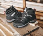 hombres L24N87 Wolverine negro bota de trabajo chisel de 6" con punta de acero - Imagen 3