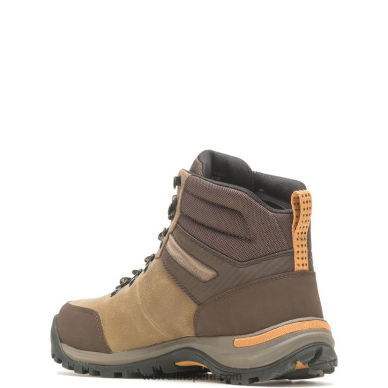 hombres L24N88 Wolverine grava bota de trabajo chisel de 6" con punta de acero - Imagen 3