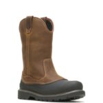 hombres L24N93 Wolverine marron oscuro Floorhand Swamp Steel-Toe Work Wellington - Imagen 2
