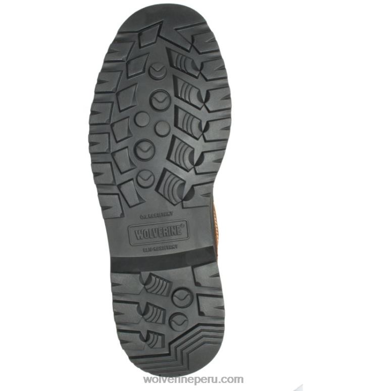 hombres L24N93 Wolverine marron oscuro Floorhand Swamp Steel-Toe Work Wellington - Imagen 4
