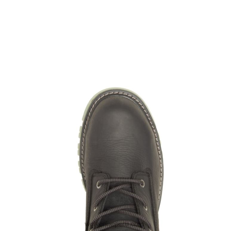 hombres L24N94 Wolverine negro Bota de trabajo Floorhand Lx de 6" con punta de acero - Imagen 5