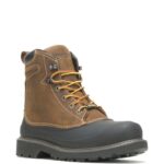hombres L24N97 Wolverine marron oscuro Bota de trabajo Floorhand Swamp de 6" con punta de acero - Imagen 2