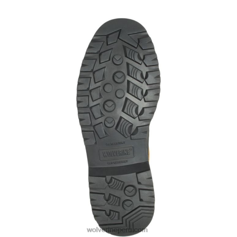 hombres L24N97 Wolverine marron oscuro Bota de trabajo Floorhand Swamp de 6" con punta de acero - Imagen 4