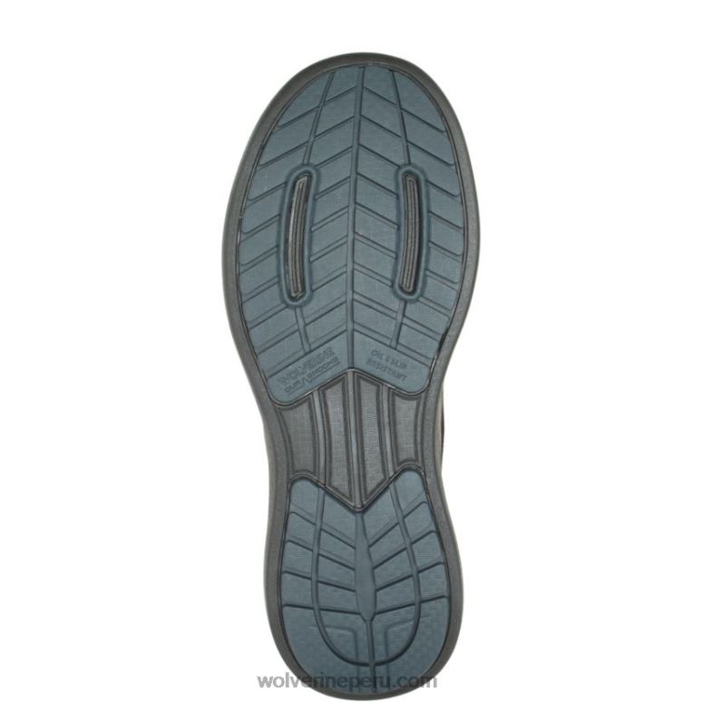 hombres L24N99 Wolverine negro zapatilla de trabajo bolt durashocks knit carbonmax - Imagen 4