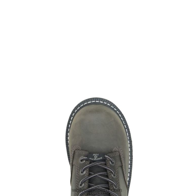 mujer L24N112 Wolverine gris carbón bota de trabajo hellcat ultraspring carbonmax 6" - Imagen 5