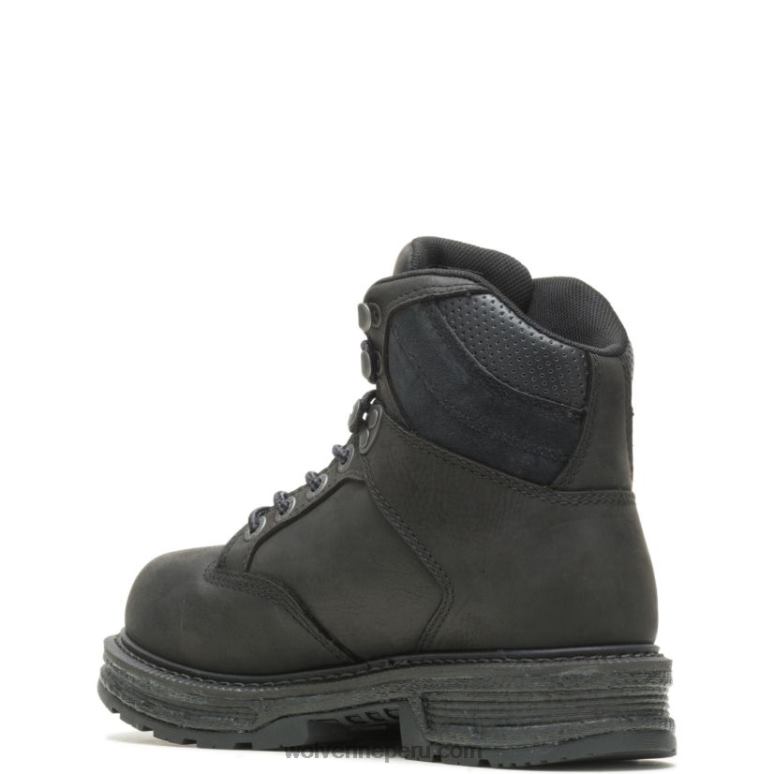 mujer L24N113 Wolverine negro bota de trabajo hellcat ultraspring carbonmax 6" - Imagen 3