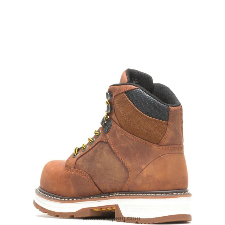 mujer L24N114 Wolverine marrón bota de trabajo hellcat ultraspring carbonmax 6" - Imagen 3