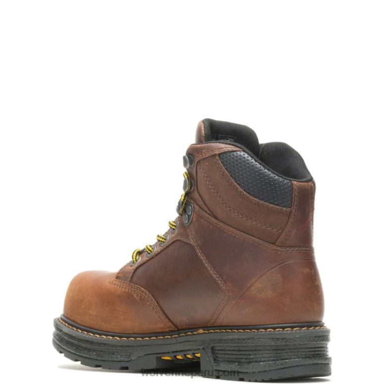 mujer L24N115 Wolverine tabaco bota de trabajo hellcat ultraspring carbonmax 6" - Imagen 3