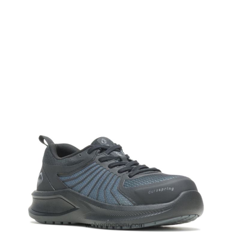 mujer L24N117 Wolverine negro tornillo de ventilación durashocks carbonmax zapato - Imagen 2