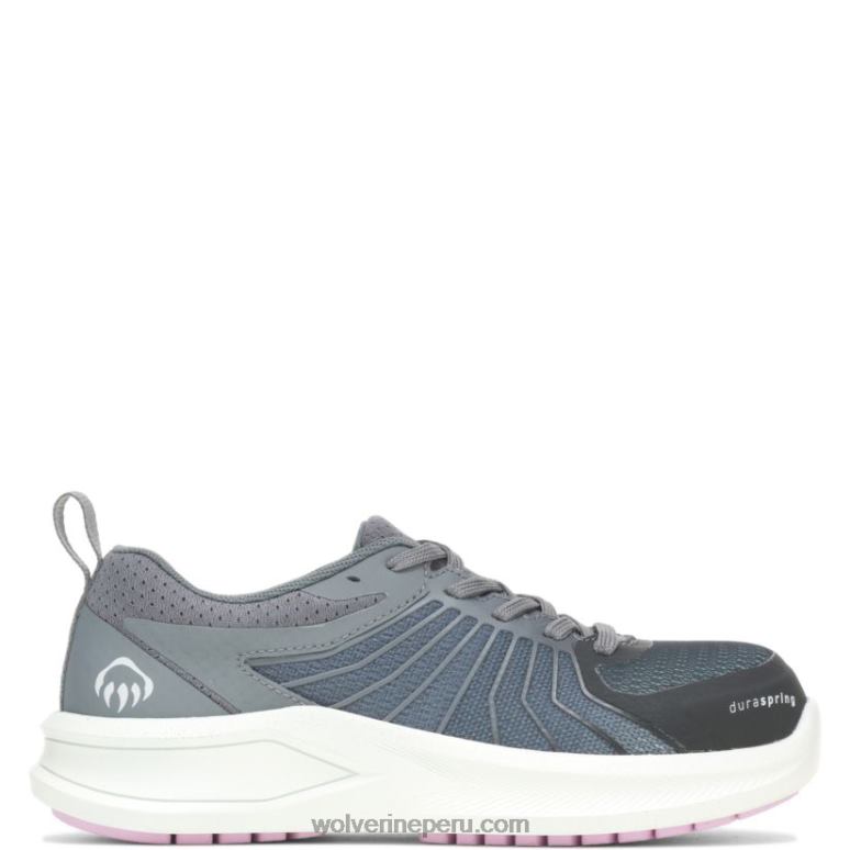 mujer_l24n118_wolverine_gris_acero_tornillo_de_ventilacion_durashocks_carbonmax_zapato.jpg mujer L24N118 Wolverine gris acero tornillo de ventilación durashocks carbonmax zapato - Imagen 1