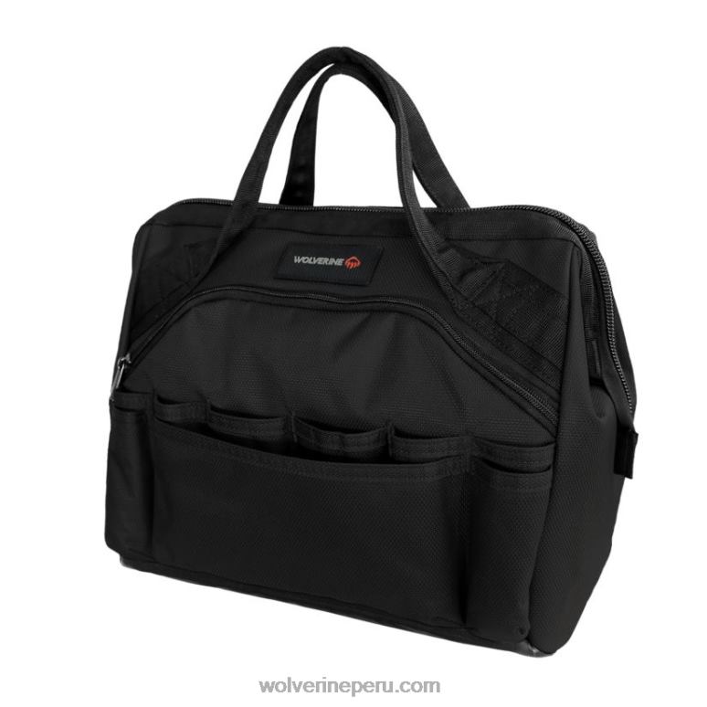 unisexo L24N237 Wolverine negro Bolsa de herramientas de 15" con 29 bolsillos - Imagen 1