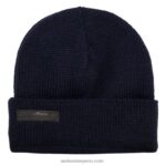 unisexo L24N240 Wolverine azul marino oscuro gorra de reloj de lana
