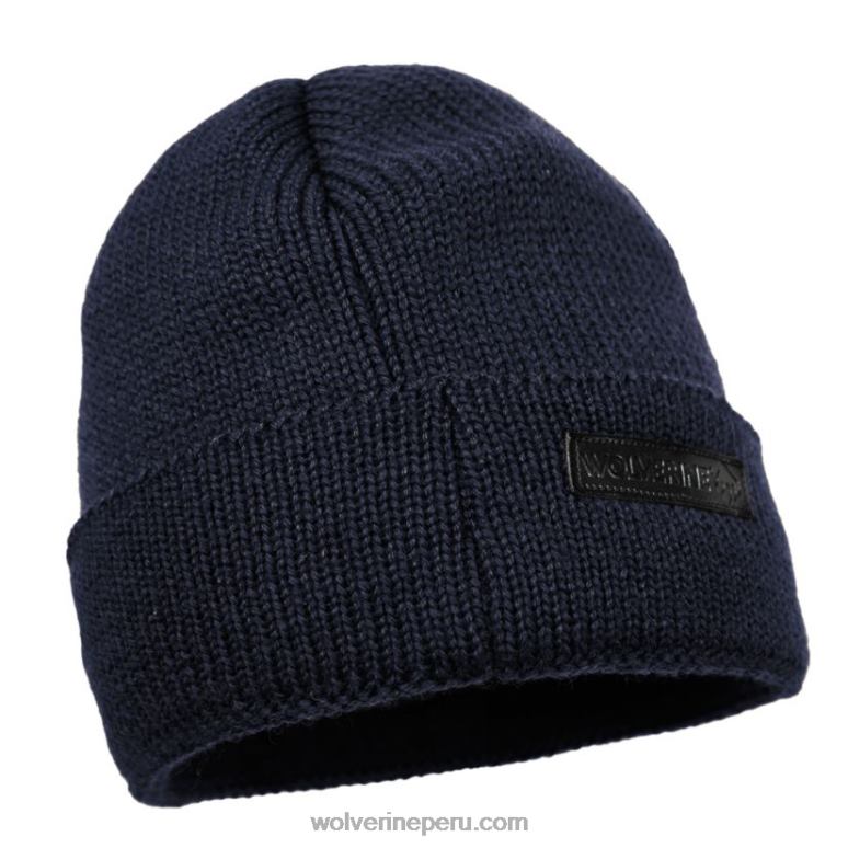 unisexo L24N240 Wolverine azul marino oscuro gorra de reloj de lana - Imagen 4