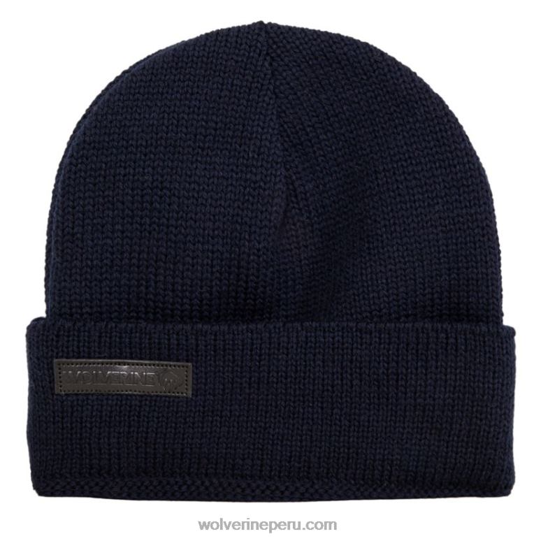 unisexo_l24n240_wolverine_azul_marino_oscuro_gorra_de_reloj_de_lana.jpg unisexo L24N240 Wolverine azul marino oscuro gorra de reloj de lana - Imagen 1