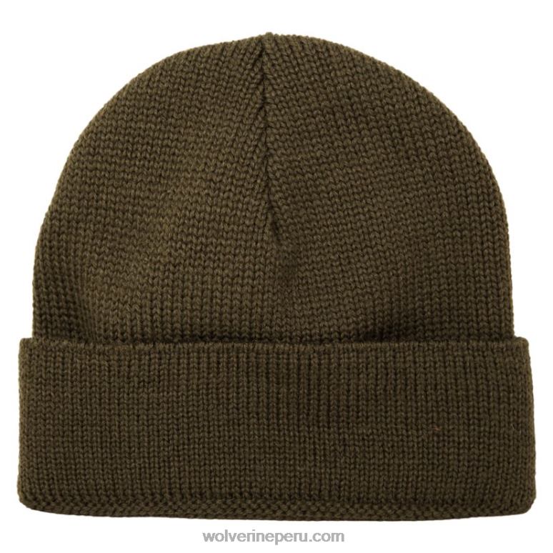 unisexo L24N241 Wolverine oliva oscuro gorra de reloj de lana - Imagen 2