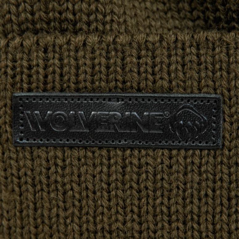 unisexo L24N241 Wolverine oliva oscuro gorra de reloj de lana - Imagen 3